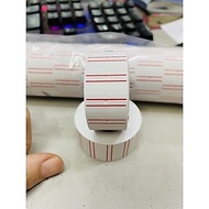 🔥 Price Tag Label Sticker MX5500 : RM / THANK YOU ( SINGLE LINE ) - 2pcs