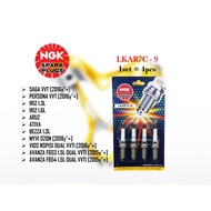 LKAR7C-9 NGK Spark Plug - Saga VVT Persona VVT Iriz Aruz Ativa Bezza 1.3L Myvi D20N Vios NSP151 Avan