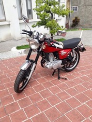 2010 SYM 代步車 復古野狼傳奇 R 125 紅色