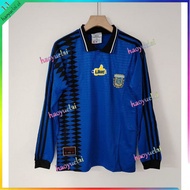 1994 Argentina Football Wearing Long-Sleeved Replica Deteam Jerseys