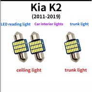 LED Dome/Ceiling/Interior/trunk/Map Light Bulb FOR Kia K2 2011-2019 LED reading light