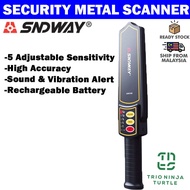 SNDWAY Metal Detector Portable Handheld Security Scanner Finder Electronic Measuring Body Search Too