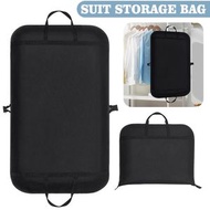 [黑色] 牛津布西裝袋 西服防塵罩 高級服飾收納防塵套 [平行進口]