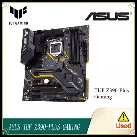 ASUS TUF Z390-Plus Gaming LGA1151 (Intel 8th and 9th Gen) DDR4 DP HDMI M.2 Z390 ATX Motherboard