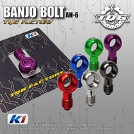 STRAIGHT BANJO FULL CNC BRAKE HOSE BANJO IMPORTED BANJO STRAIGHT CNC UNIVERSAL