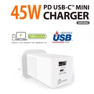 J5create 45W 2-port dynamic PD USB-C mini charger - JUP2445