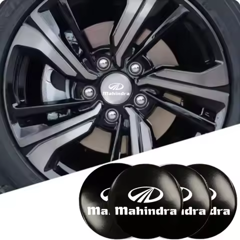 Car Wheel Center Hub Cap Cover Emblem Badge Sticker For Mahindra kuv100 xuv700 xuv300 tuv300 mahindr