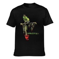 Fashion Printed Ministry Scarecrow American Alternative Music Casual Mens Tee
