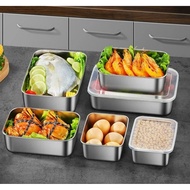 Food Container stainless steel box container stainless sus 304 multipurpose food container fruit and