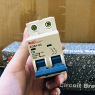 EUROGUARD EGB1-63(C32) 2 poles Miniature Circuit Breaker Sirim Certified