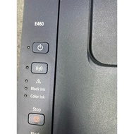 Canon E460 wireless printer no ink refurbished