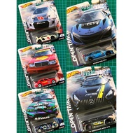 Hot Wheels OpenTrack Audi R8 LMS Mercedes-Benz 190E 2.5-1.6 Nissan Skyline  GT-R Acura NSX GT3 ‘16 M