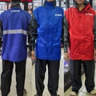 100% ORIGINAL- YAMAHA NEW SUPERIOR SERIES RAINCOAT RAINSUIT BAJU HUJAN 100% WATERPROOF RED BLUE -ORI