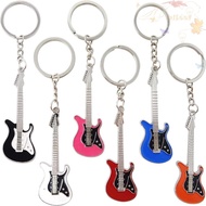 BLISS Guitar Keychain, Bass Portable Bag Pendant, Trendy Musical Elements Zinc Alloy Music Lovers Gi