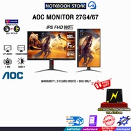 [ผ่อน 0% 6 ด.]AOC MONITOR 27G4/67(IPS/180Hz)/ประกัน 3 YEARS ONSITE+BKK ONLY