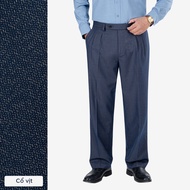 Quần âu 2 ly đốm 2025 dành cho nam trung niên ANCHI form suông ống rộng - Q2L-25-01