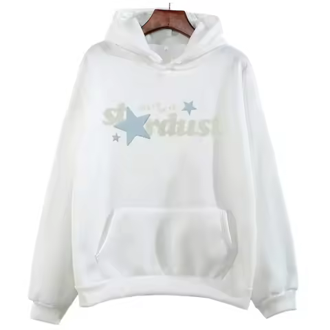 Freya Skye Stardust Hoodie Men Women Oversized Y2k Sweatshirt Fleece Streetwear Casual Clothing Loos