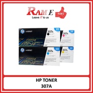 [ORIGINAL] HP 307A Black Cyan Magenta Yellow Toner Cartridge CE740A CE741A CE742A CE743A