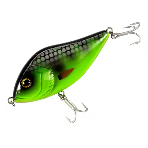 Hunthouse VIB Fishing Lure Jerkbait Pencil Crankbait 70mm/17g 100mm/47g Slow Sinking VMC Hook Artifi