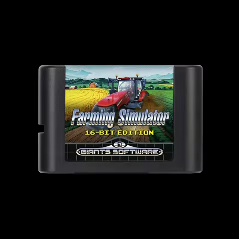 Farming Simulator 16-Bit Game Card For Mega Drive