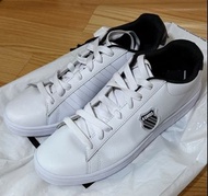 SPARKLING clean K-Swiss White Leather Sneakers