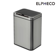 【ELPHECO】 ELPHECO 不鏽鋼臭氧除臭感應垃圾桶20L  鈦金色 ELPH9611U