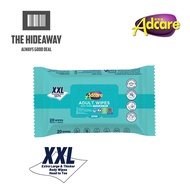 Adcare Adult/Bath Fragrance Free Wipes Wet Tissue Body Wipes (20's) / TOIRE / VINDA Premium Wipes