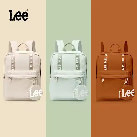 LEE Casual Outdoor Lightweight Ladies Small Travel Backpack with Purse Women Waterproof IPad On Foot