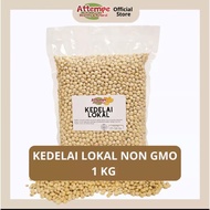 Kedelai Lokal Organik Non GMO Attempe Healthy Food Soybean
