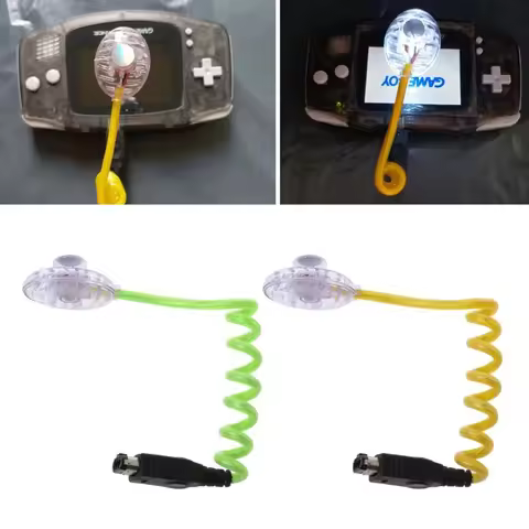 Worm Light Illumination LED Lamps for nintendo Gameboy GBC GBP for Gba Console