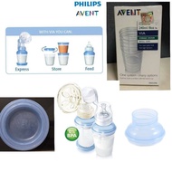 Avent Storage Refill Avent Via Avent Plastic Cup Avent Breastmilk Storage 240ml Avent Breast Pump Bo