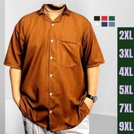 KEMEJA Jumbo Plain Men's Shirts 4XL 5XL 7XL 9XL Plain Men's Shirts ML XL XXL