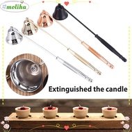 MOLIHA Candle Snuffer Stainless Steel Long Handle Bell Shape Snuffer Put  flame Tool