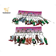 3PCS ANOMALI TUNG TUNG SAHUR DKK KEYCHAIN