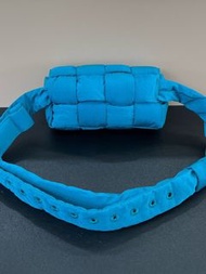 BV Padded Tech Cassette藍bv編織包 尼龍bv手袋