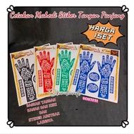 (1SET) LONG-SLEEVED HENNA MOLD LONG-SLEEVED HENNA STICKER/ ABSTRACT HENNA STICKER/ HENNA STICK MOLD/