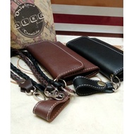 Leather Wallet, Garut Genuine Leather Long Wallet For Men Women / Leather Bag