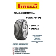 PIRELLI P ZERO PZ4 FRONT TIRES 275 40 20 REAR 315 35 20 FOR BMW X6 X5