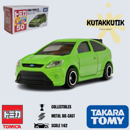 Mainan Mobil Sedan Balap Diecast Tomica Ford Focus RS Hijau No 50