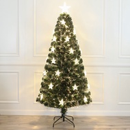 FIBRE OPTIC ARTIFICIAL STAR CHRISTMAS TREE T2148