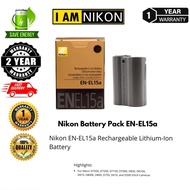 Nikon EN-EL15A Original Battery for Nikon D7500 D7200 D7100 D7000 D750 D800 D800 (1 Years Warranty)