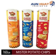 Mister Potato chips 160 G original / Hot & Spicy / barbeque