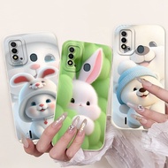Casing For Itel P37 P651L Case Lovely Panda Rabbit Shockproof Silicone Soft TPU Phone Case For Itel 