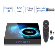Android tivi box T95 bluetooth có điều khiển giọng nói Tiếng Việt 4GB RAM 32GB ROM wifi 2 băng tần a