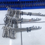 5MM thick stainless steel ramHOOK/ hanger, all sizes (2,25,30cm), price per piece, Second hand