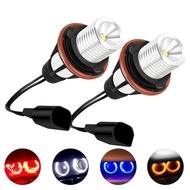 AM-For BMW Angel Eyes 5W E39 E60 Angel Eyes Fog Lights LED Headlights Daytime Running Lights With De