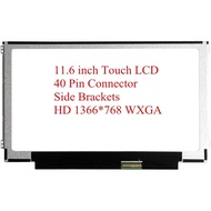 B116XTK01.0 11.6" HD 1366x768 LCD Touch Screen Panel LED Dispaly Replacement for Acer C732T C733T C7