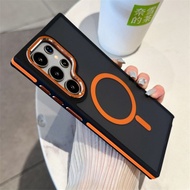 Case Samsung Galaxy S24/S24+/S24 Ultra Magnetic Cover Full Protection