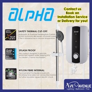 [Installation Available] ALPHA X5 Instant Water Heater with Shower Holder Set