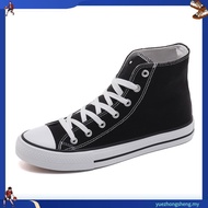 【DING DANG】READY STOCK Korean Style Fashion shoes Men Women Canvas High top casual student shoes Out